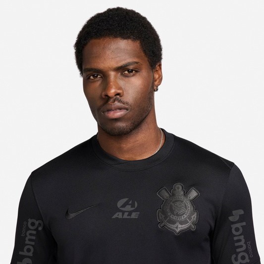 Camisa Nike Corinthians 2024/25 II Torcedor Com Patrocínios — imagem 2