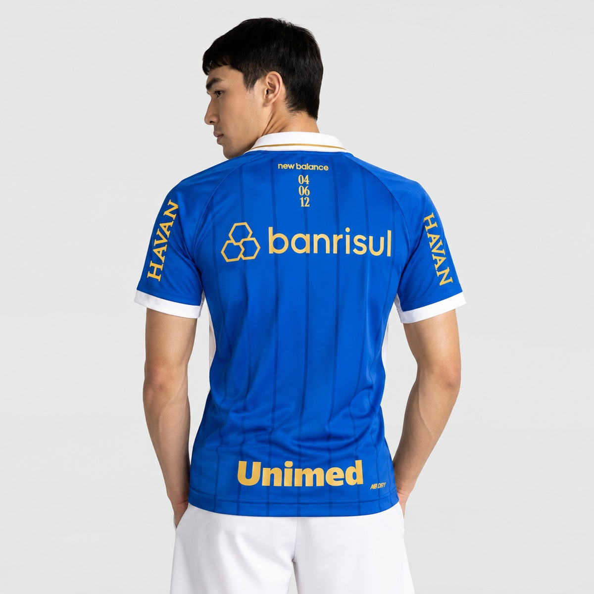 Camisa New Balance Grêmio 2026 Comemorativa Com Patrocínios