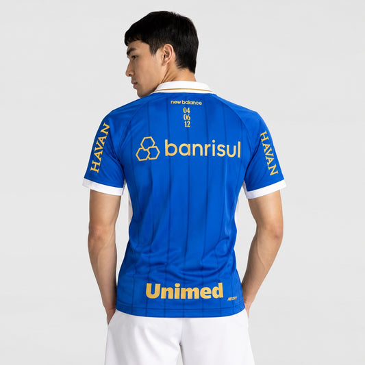 Camisa New Balance Grêmio 2026 Comemorativa Com Patrocínios