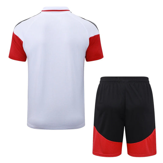 Conjunto Adidas Treino Alemanha 2026/27 Polo Branca
