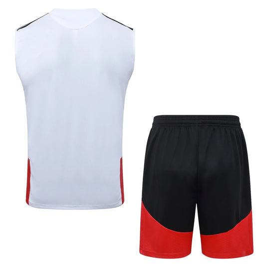 Conjunto Adidas Treino Alemanha 2026/27 Regata Branca