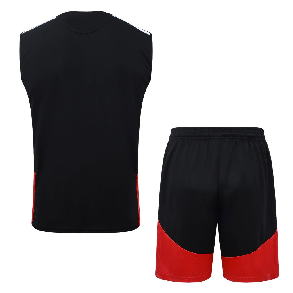 Conjunto Adidas Treino Alemanha 2026/27 Regata Preta