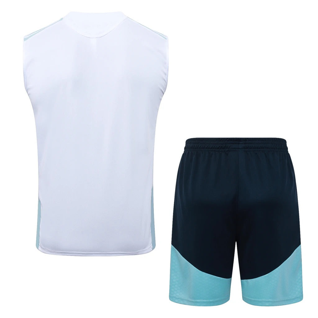 Conjunto Adidas Treino Argentina 2026/27 Regata Branca