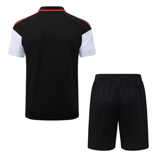 Conjunto Adidas Treino Arsenal 2026/27 Polo Preta