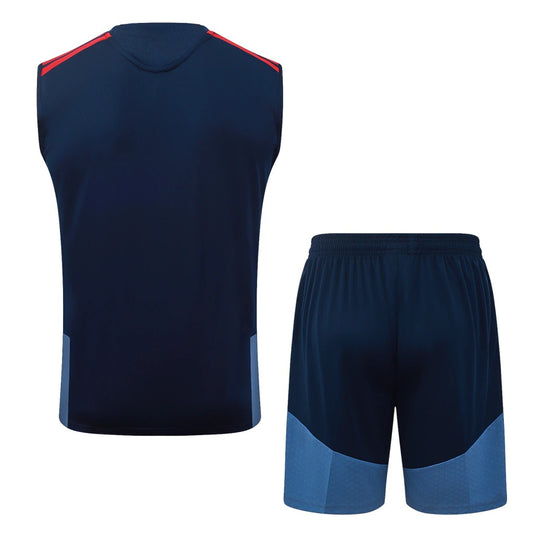 Conjunto Adidas Treino Bayern de Munique 2026/27 Regata Azul-Marinho