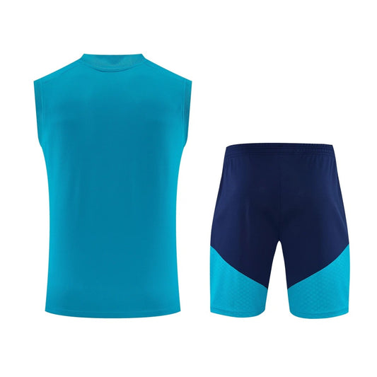 Conjunto Adidas Treino Espanha 2026/27 Regata Azul-Claro