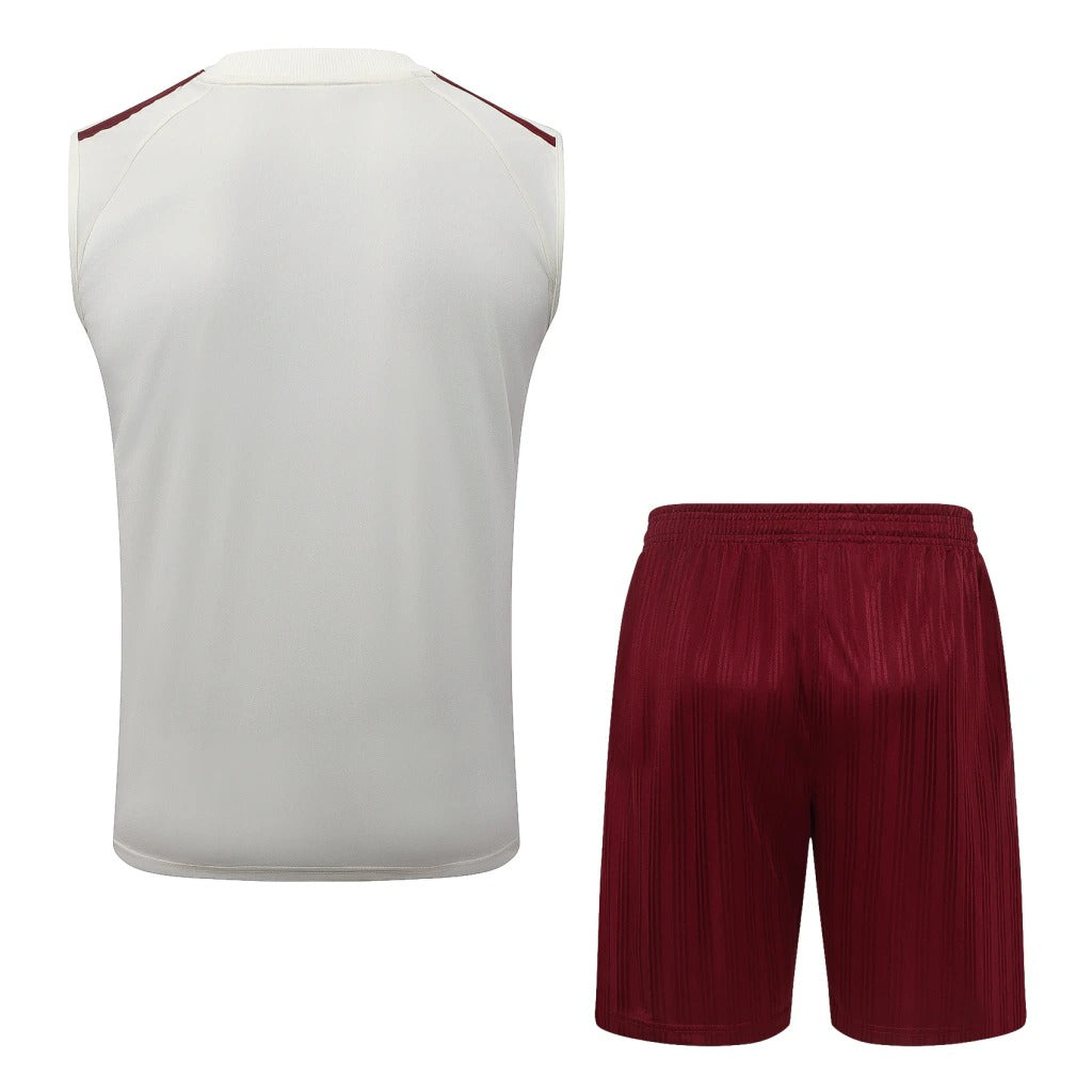 Conjunto Adidas Treino Espanha 2026/27 Regata Bege Originals