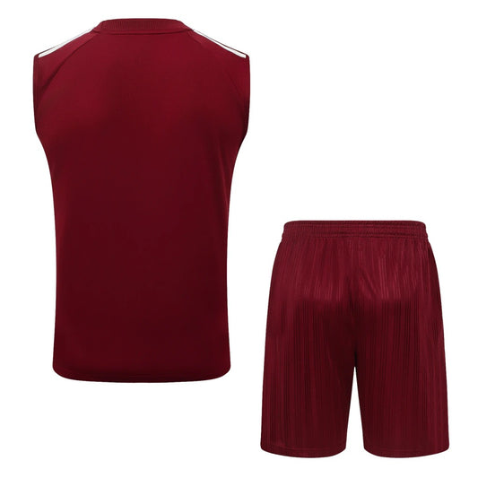 Conjunto Adidas Treino Espanha 2026/27 Regata Vinho Originals
