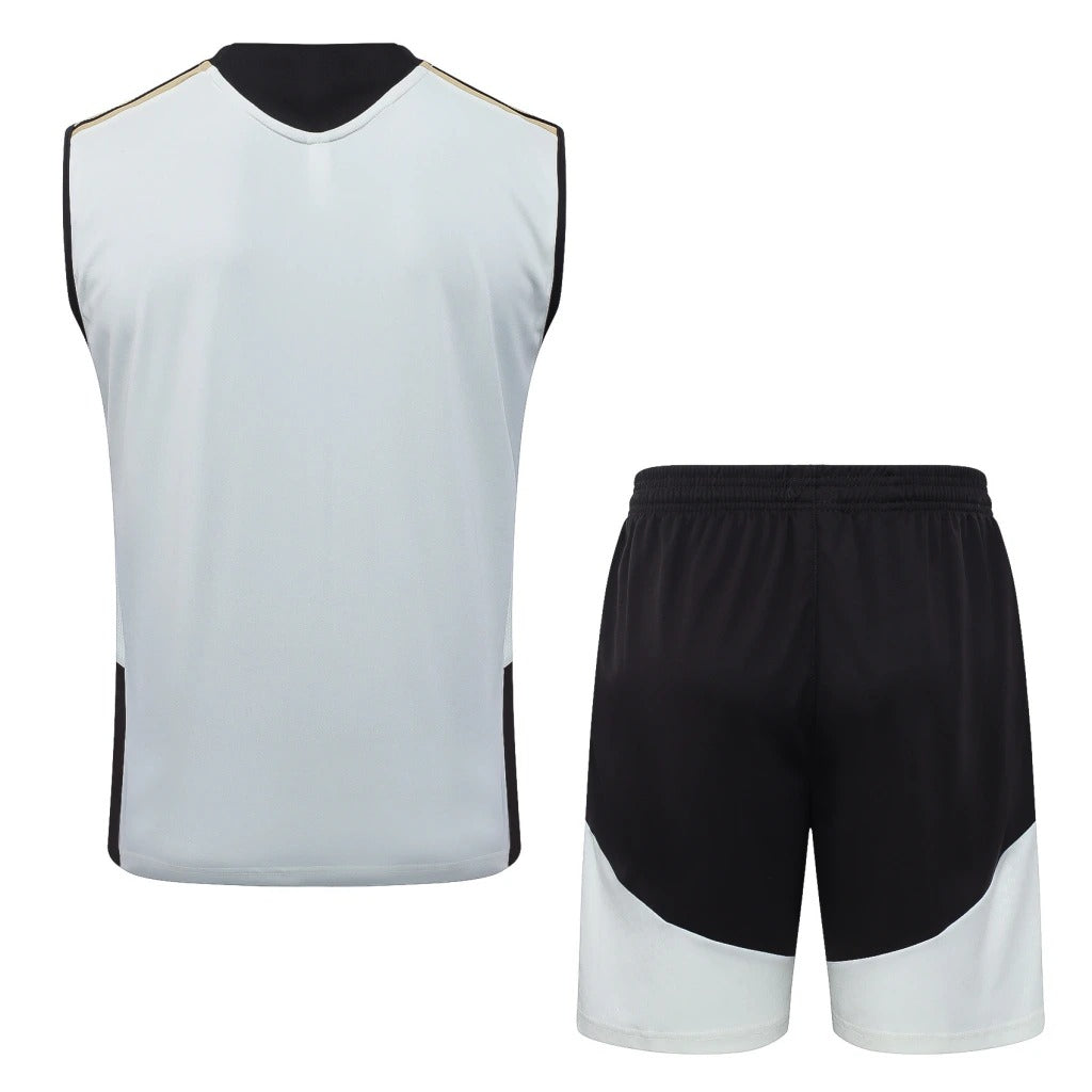 Conjunto Adidas Treino Flamengo 2026/27 Regata Branca