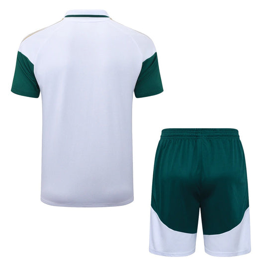 Conjunto Adidas Treino Itália 2026/27 Polo Branca