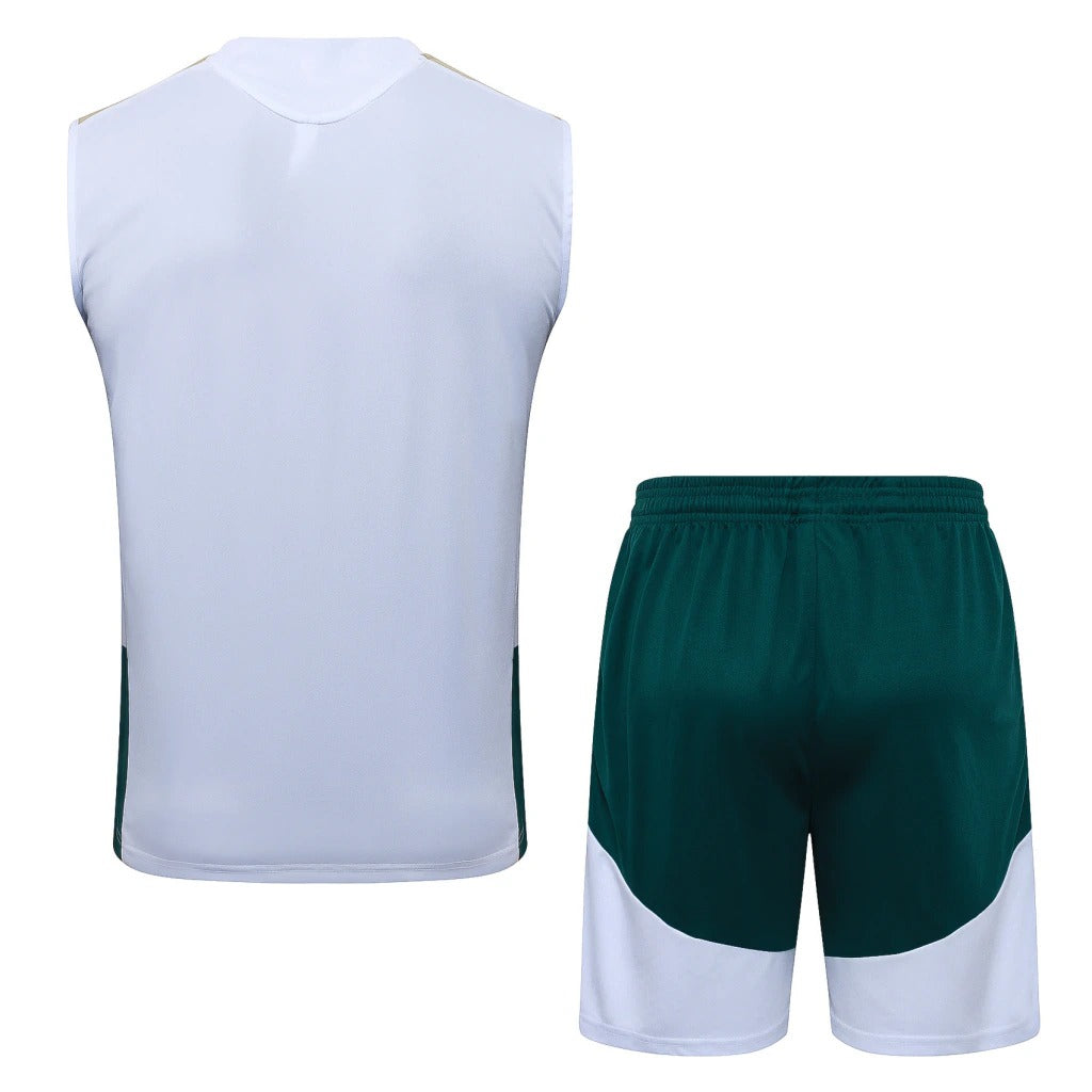 Conjunto Adidas Treino Itália 2026/27 Regata Branca
