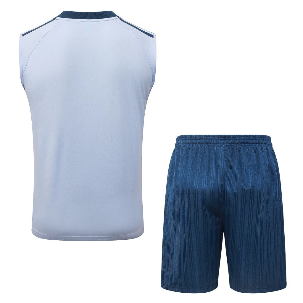 Conjunto Adidas Treino Itália 2026/27 Regata Branca Originals