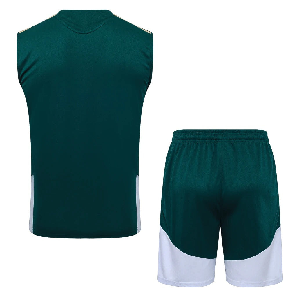 Conjunto Adidas Treino Itália 2026/27 Regata Verde