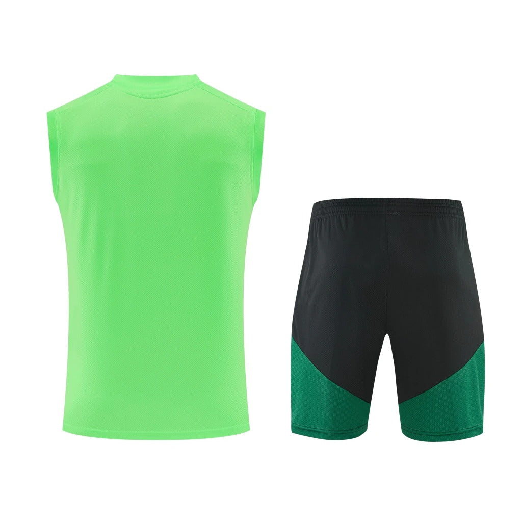 Conjunto Adidas Treino México 2026/27 Regata Verde