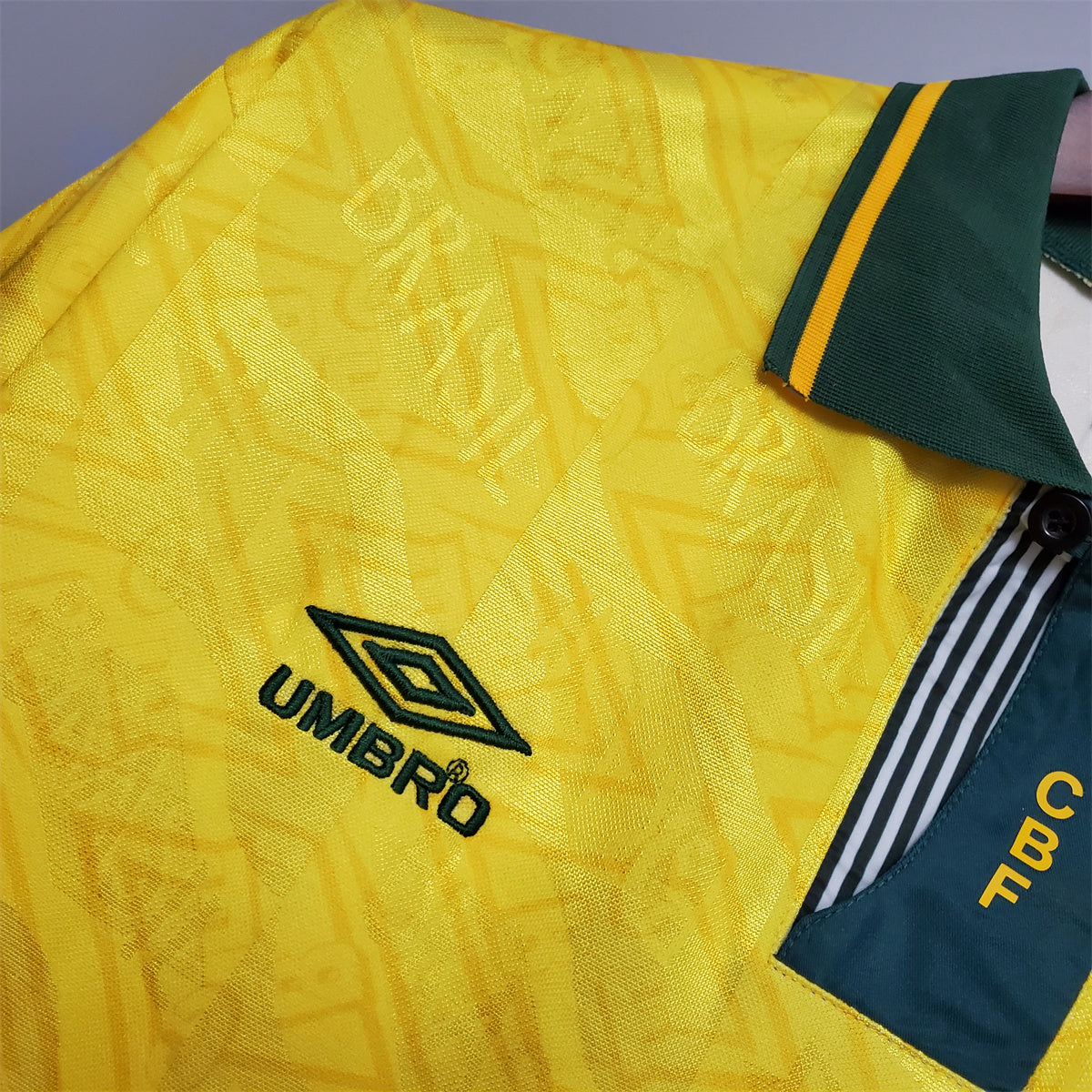 Camisa Seleção Brasil Home - Retrô 1991/92