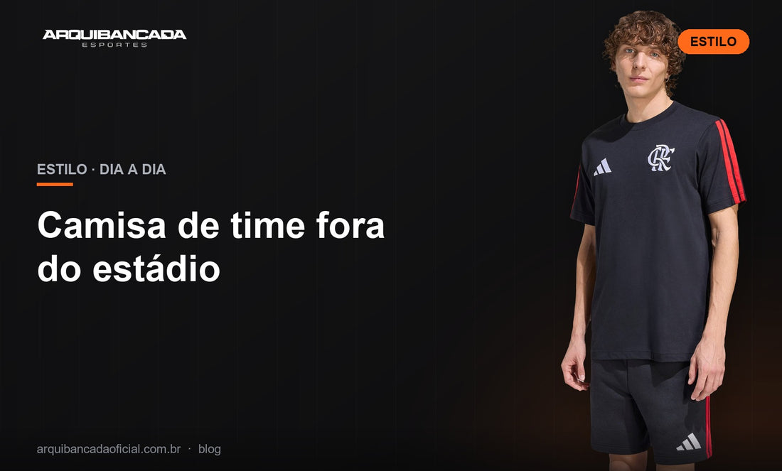 Camisa de time fora do estádio - Arquibancada Esportes