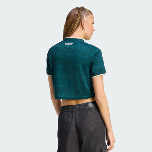 Camisa Feminina Cropped Adidas Real Madrid 2026/27 II