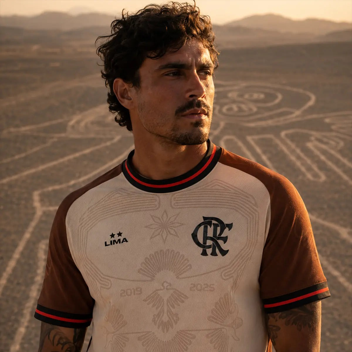 Camisa Flamengo Urubu de Lima 2026 Off-White