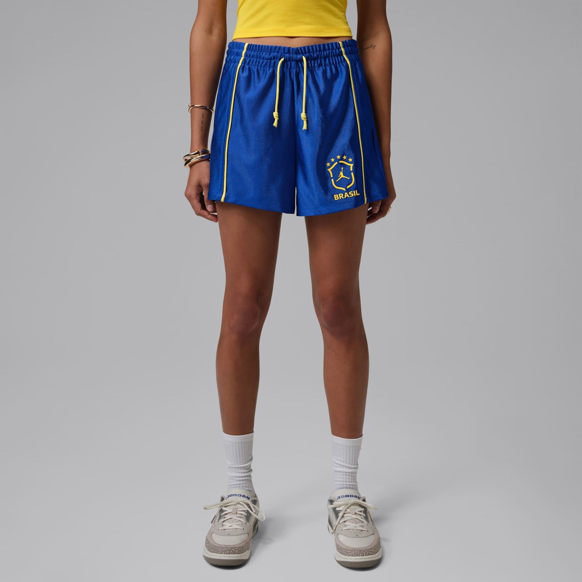 Shorts Brasil Jordan Brooklyn Knit Feminino