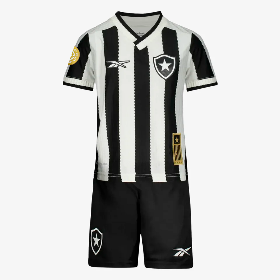 Conjunto Infantil Reebok Botafogo 2025/26 I — imagem 3
