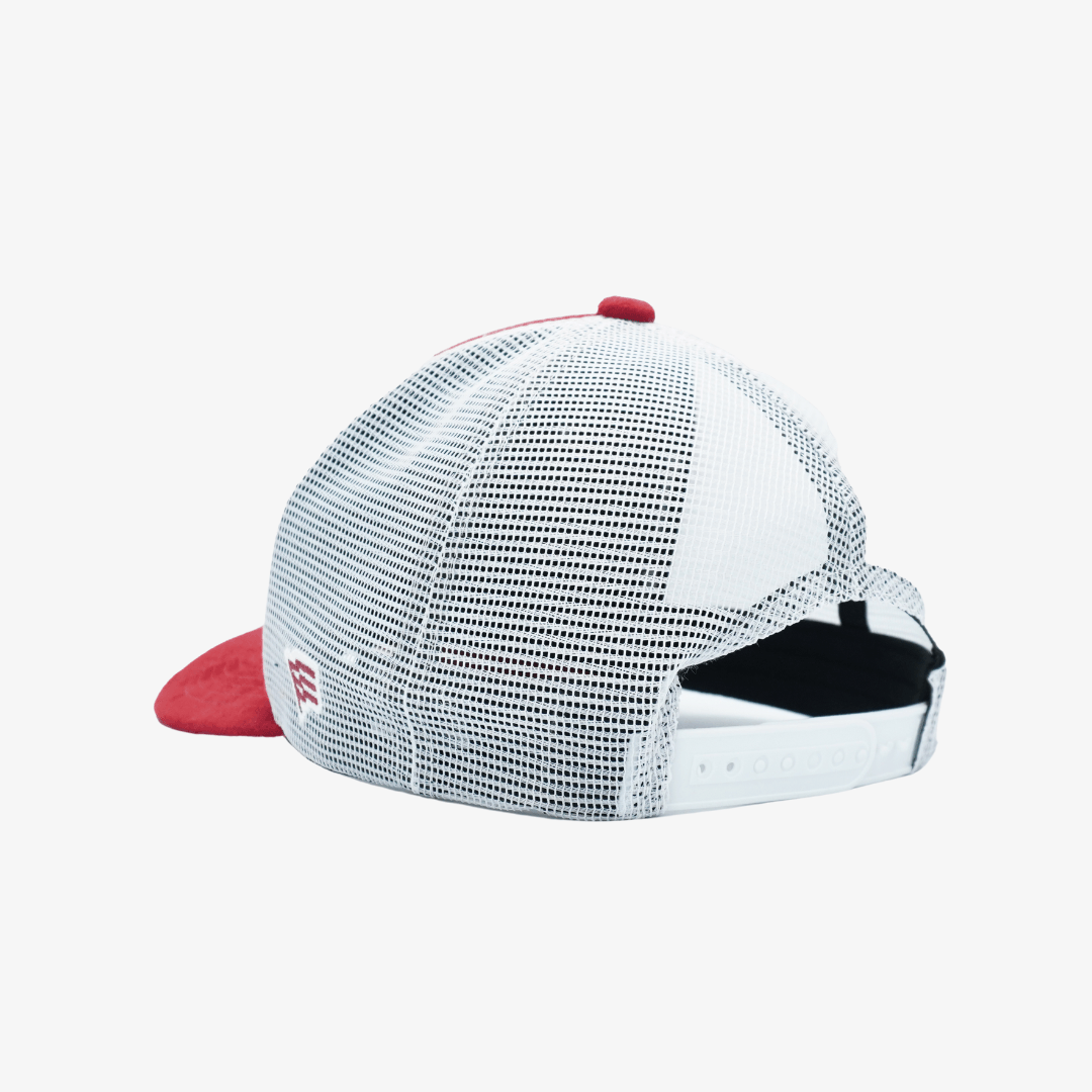 Boné Trucker Internacional Tela - Vermelho