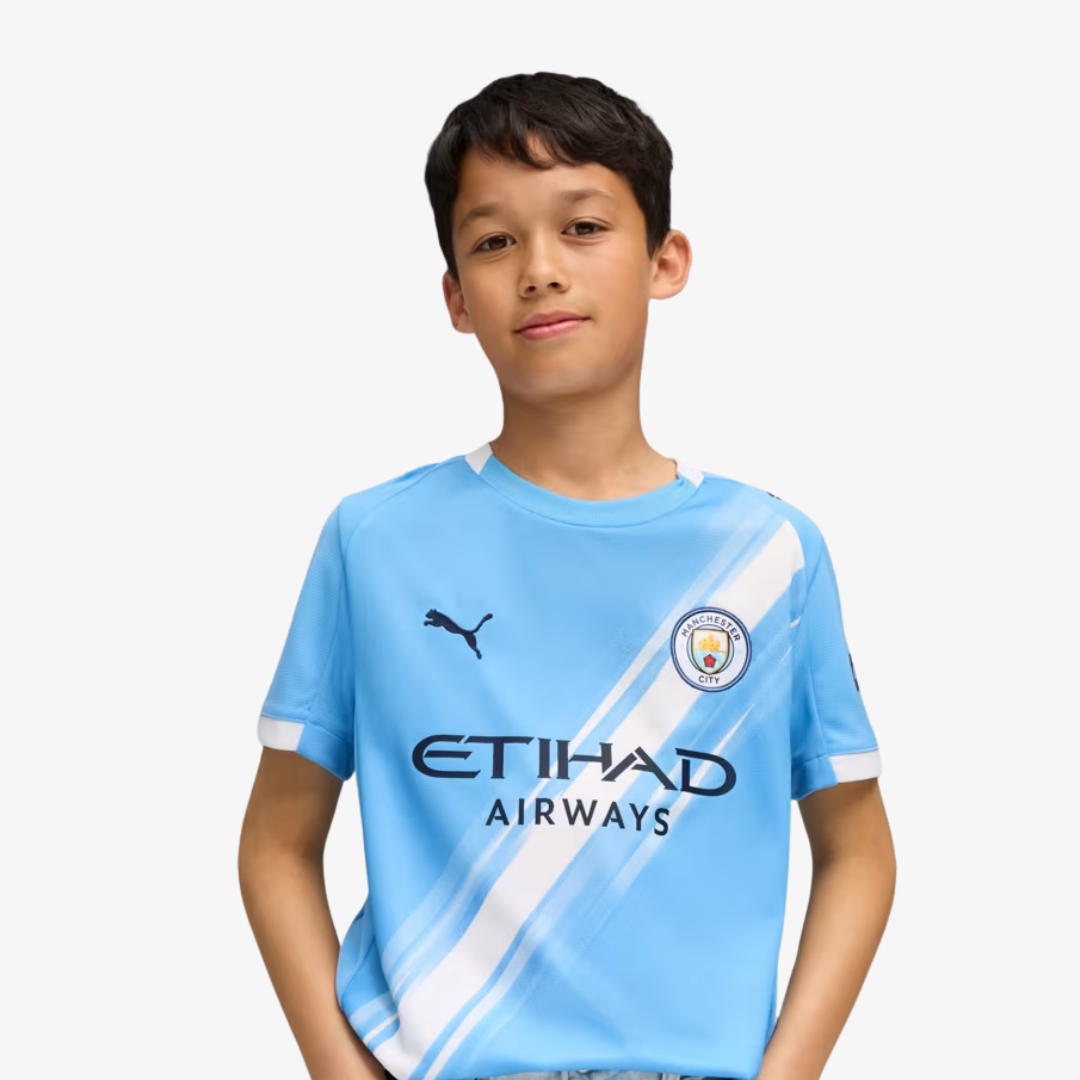 Conjunto Infantil Puma Manchester City 2025/26 I — imagem 2