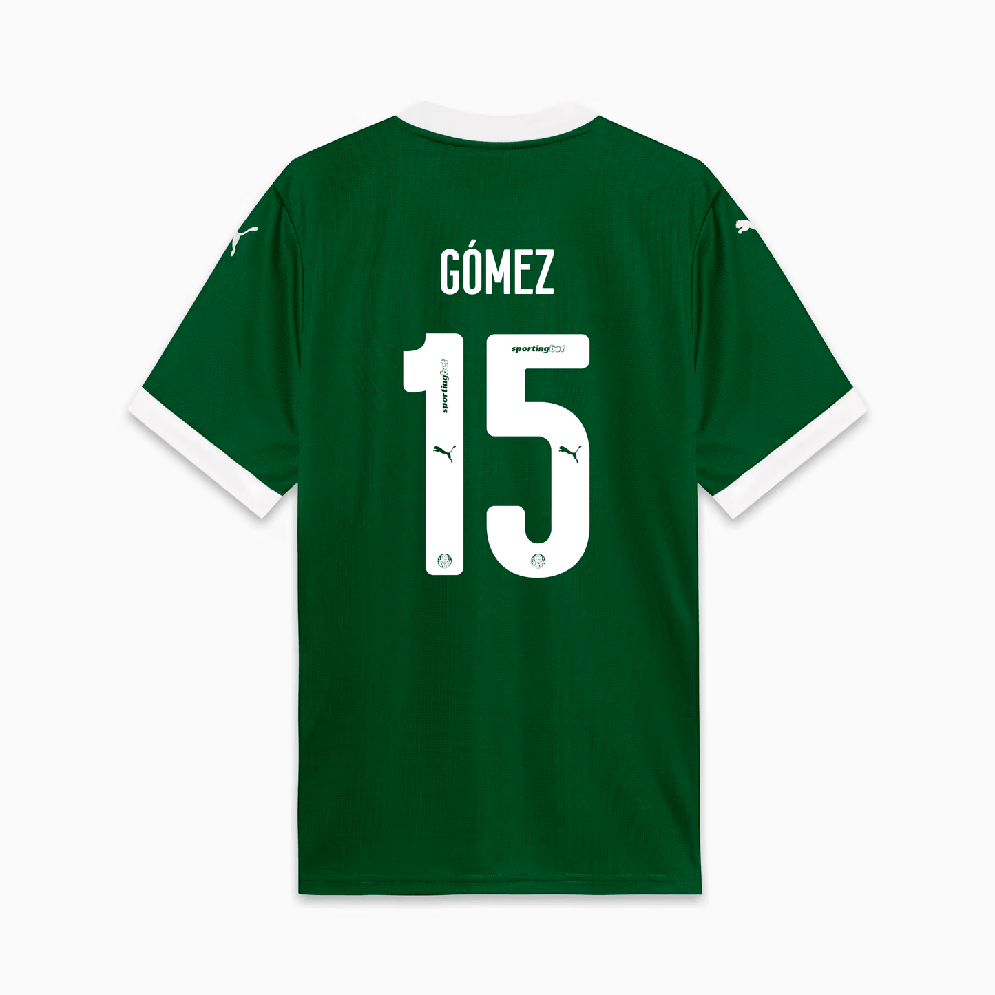 Camisa Puma Palmeiras 2025/26 I - Gómes N° 15