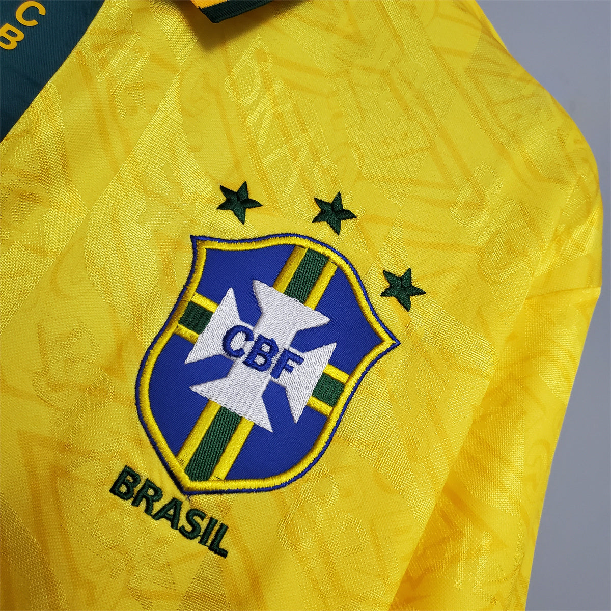 Camisa Seleção Brasil Home - Retrô 1991/92