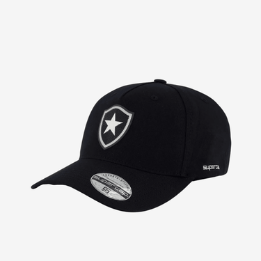 Boné Botafogo Shield Black - [product_category] | Arquibancada Esportes