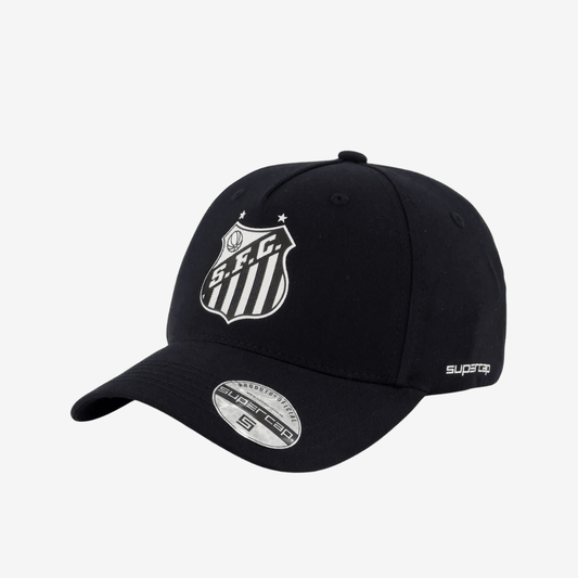 Boné Santos Americano Preto - [product_category] | Arquibancada Esportes