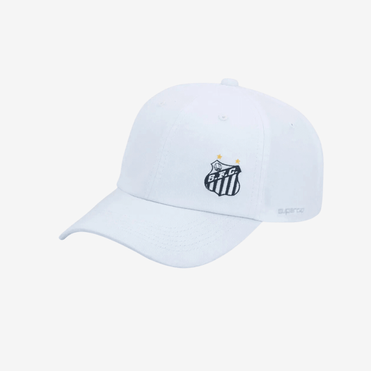 Boné Santos Escudo Branco - [product_category] | Arquibancada Esportes