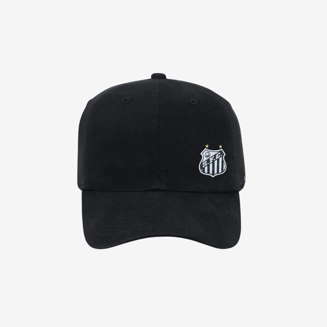 Boné Santos Escudo Preto - [product_category] | Arquibancada Esportes