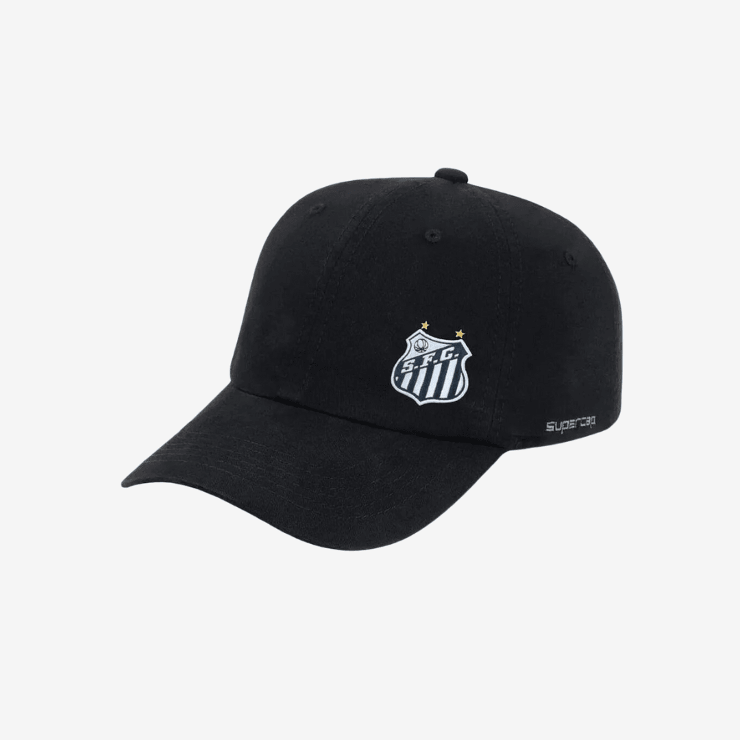 Boné Santos Escudo Preto - [product_category] | Arquibancada Esportes