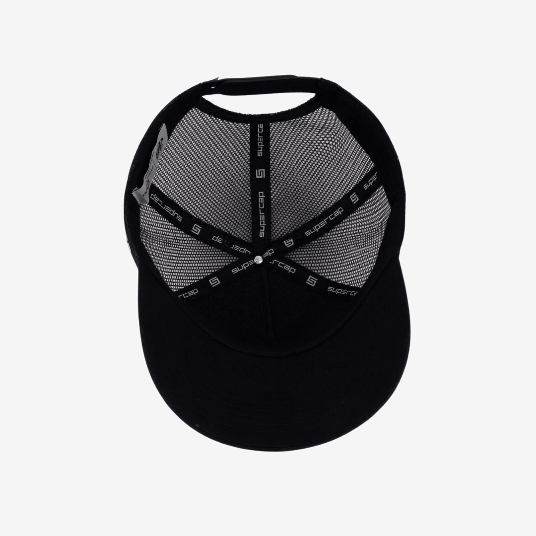 Boné Santos Trucker Preto e Branco - [product_category] | Arquibancada Esportes