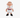 Boneco Mascote do São Paulo - O Santo Tricolor Camisa 1 - [product_category] | Arquibancada Esportes