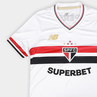Camisa Feminina New Balance São Paulo 2025/26 I - [product_category] | Arquibancada Esportes