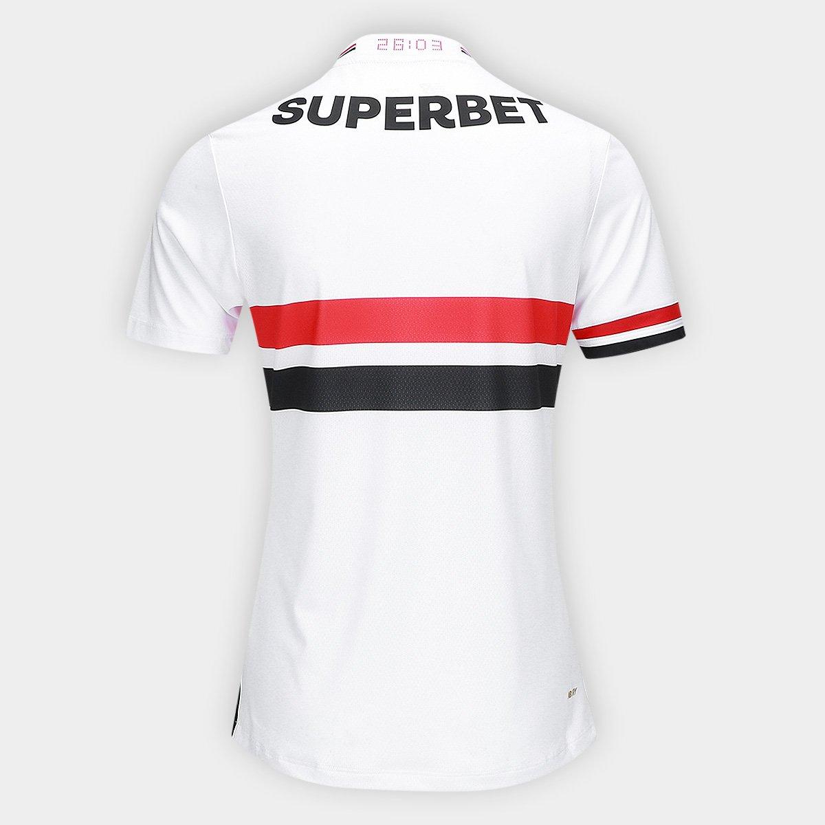 Camisa Feminina New Balance São Paulo 2025/26 I - [product_category] | Arquibancada Esportes