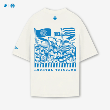 Camisa Grêmio Imortal Tricolor Oversized Branca - [product_category] | Arquibancada Esportes