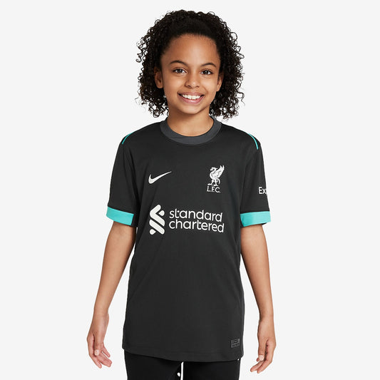 Camisa Kids Nike Liverpool FC 2024/25 II Torcedor - [product_category] | Arquibancada Esportes