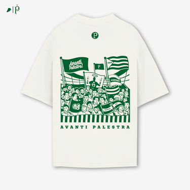 Camisa Palmeiras Avanti Palestra Oversized Off-White - [product_category] | Arquibancada Esportes