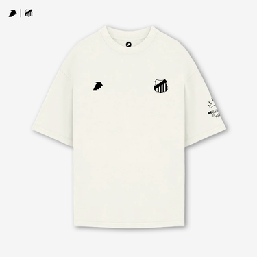 Camisa Santos - Orgulho Santista Oversized Off-White - [product_category] | Arquibancada Esportes