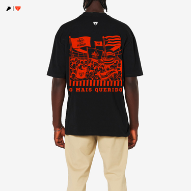 Camisa São Paulo O Mais Querido Oversized Preta - [product_category] | Arquibancada Esportes