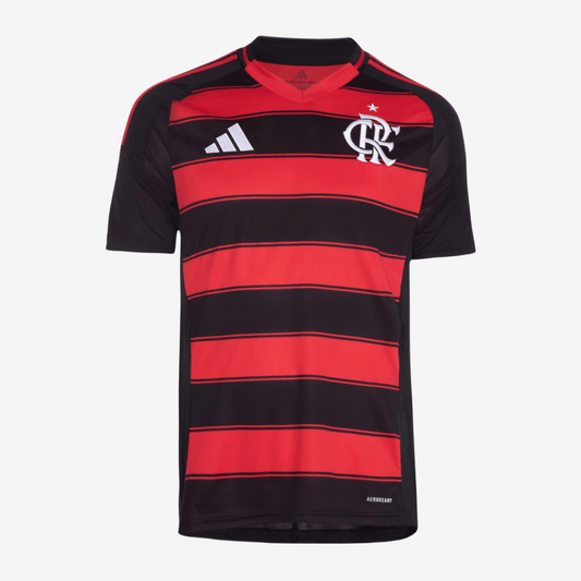 Camisa Adidas Flamengo 2025/26 I DE LA CRUZ N° 18 — imagem 2