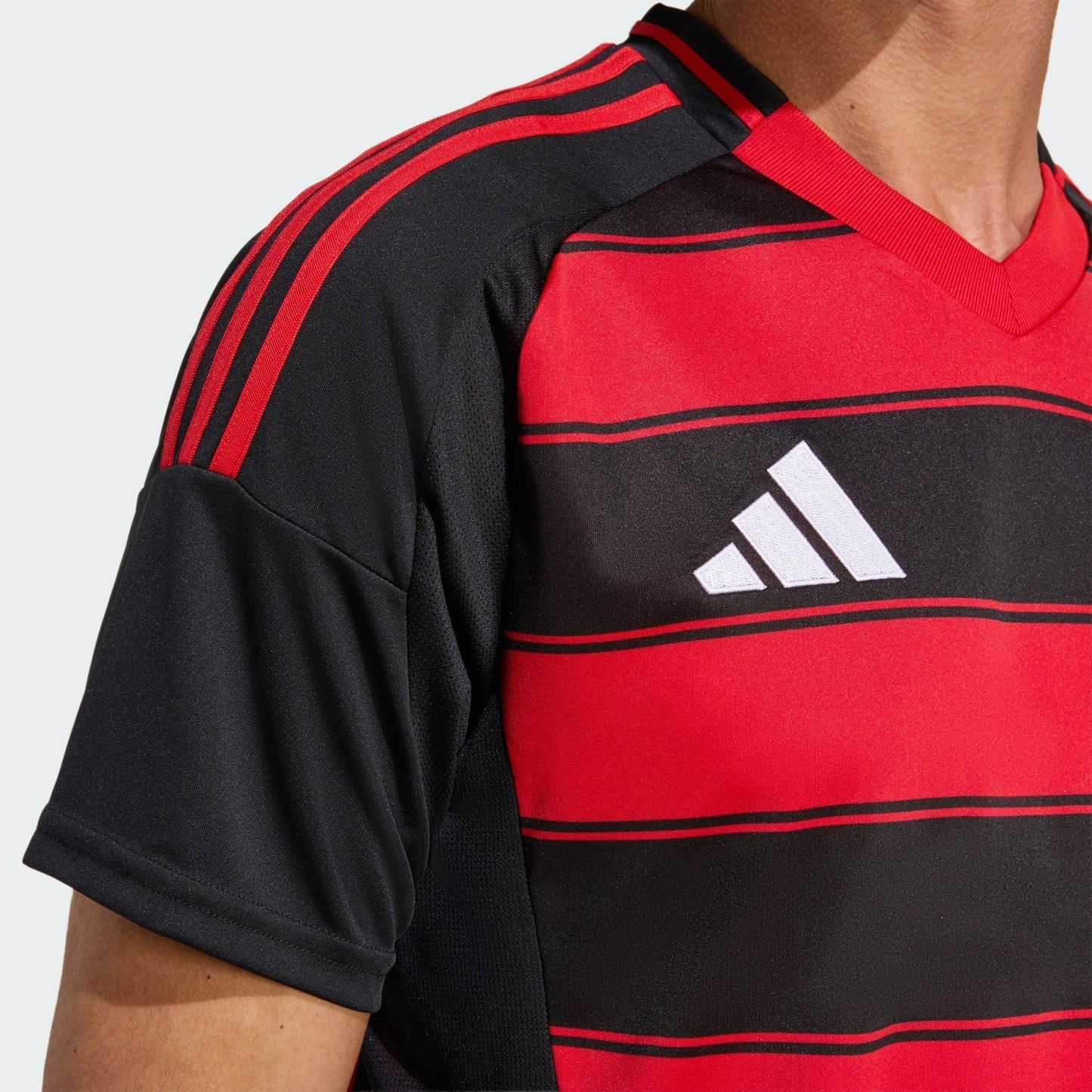Camisa Adidas Flamengo 2025/26 I DE LA CRUZ N° 18