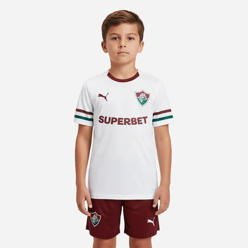 Conjunto Infantil Away Fluminense 2026/27 II