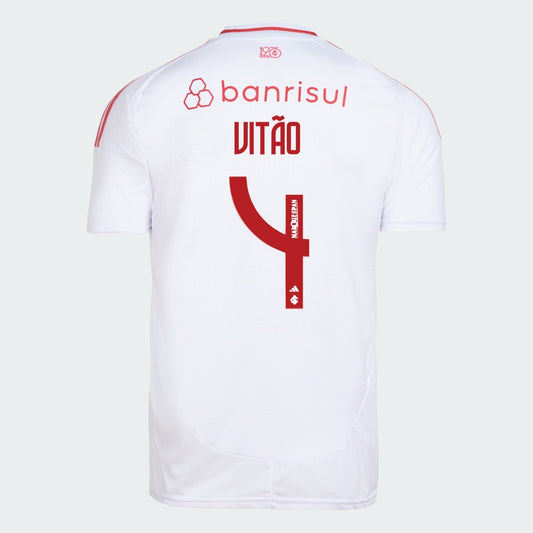 Camisa Adidas Internacional 2025/26 II VITÃO N° 4