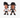 Kit Boneco Mascotes do Corinthians - O Mosqueteiro - [product_category] | Arquibancada Esportes