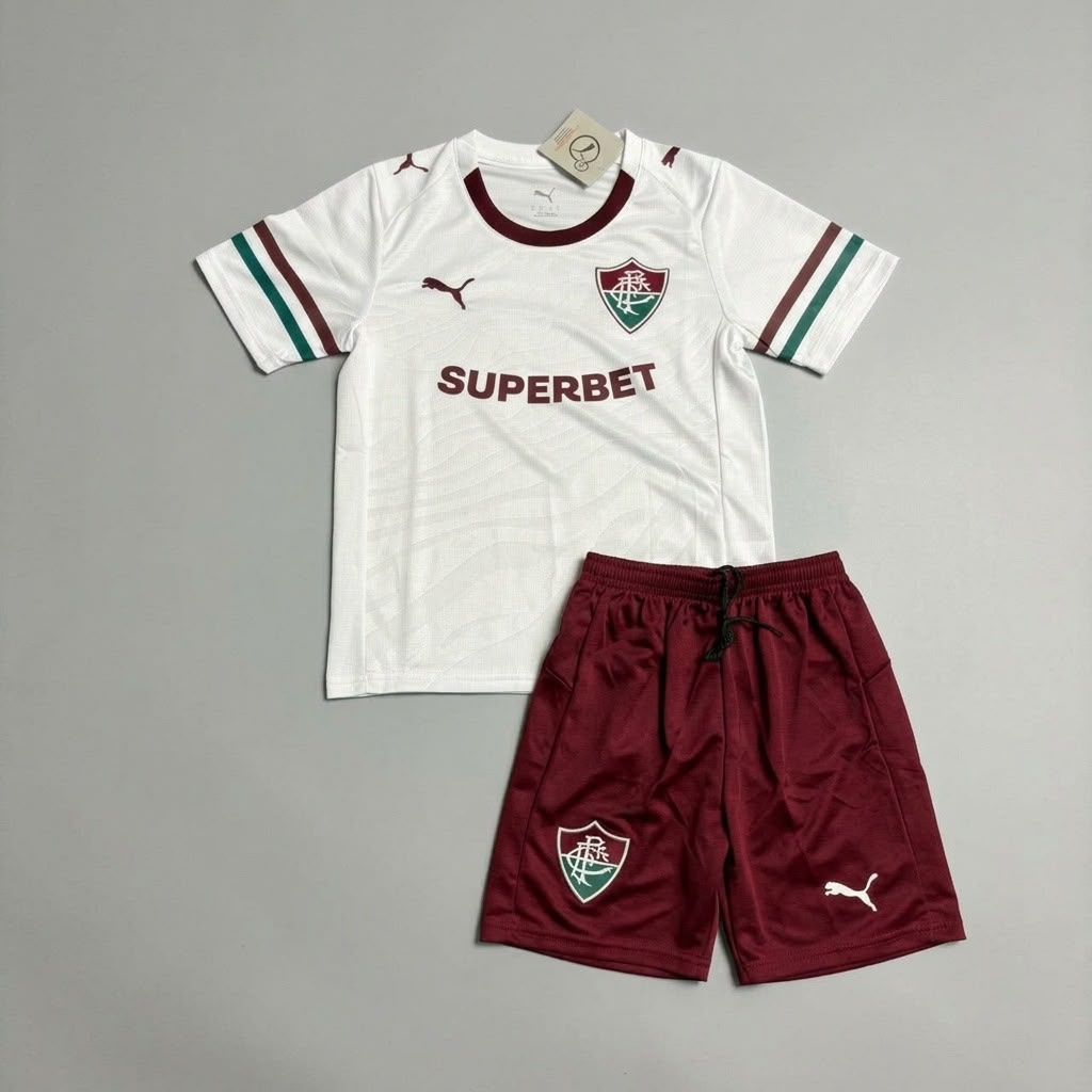 Conjunto Infantil Away Fluminense 2026/27 II