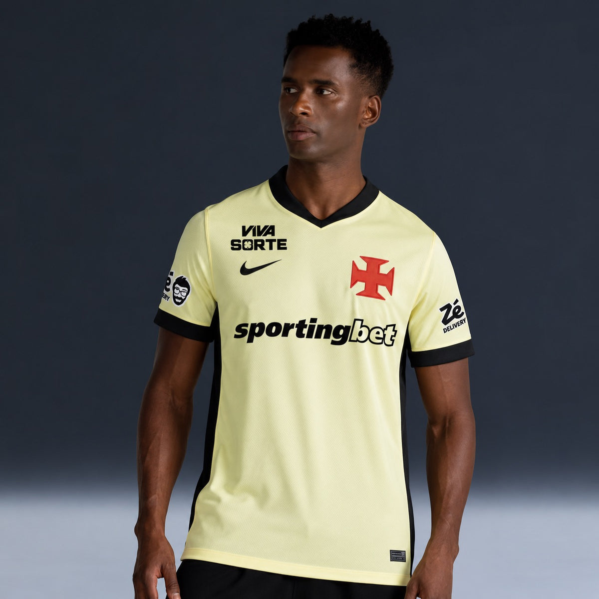 Camisa Nike Vasco da Gama 2026/27 III Com Patrocínios