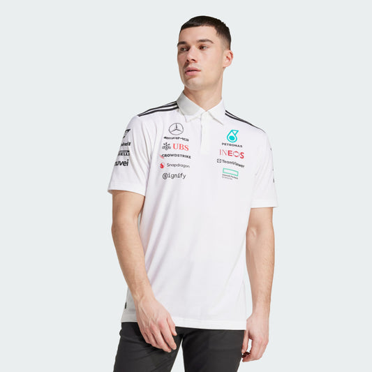 Camisa Polo Branca Mercedes - AMG Petronas Formula One Team